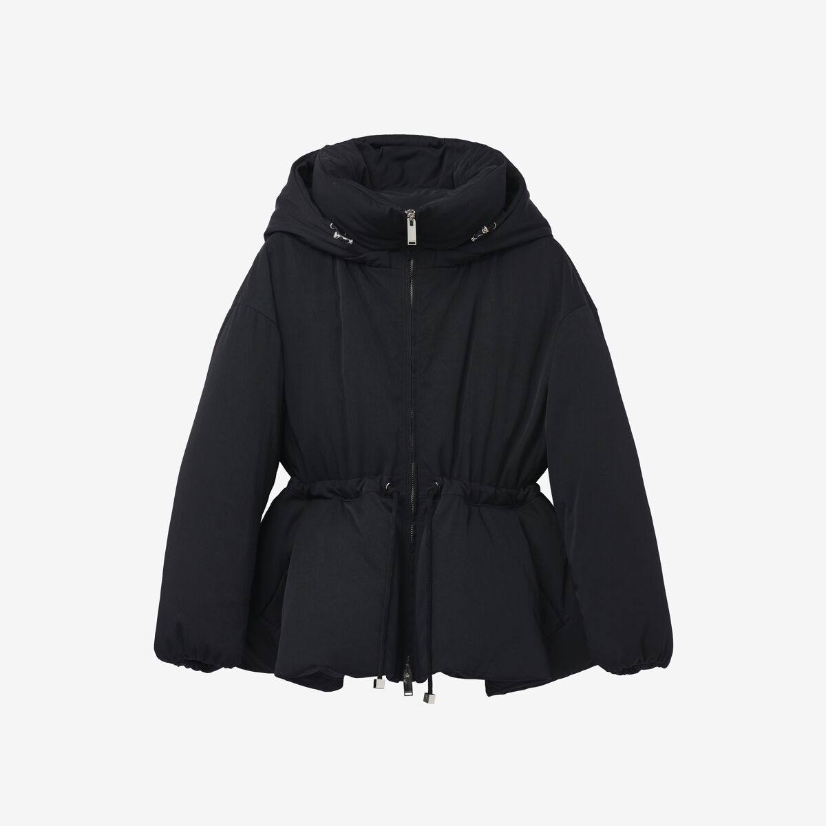 ALEXANDER MCQUEEN - Peplum Puffer Jacket - Item 802317QEAFS1000